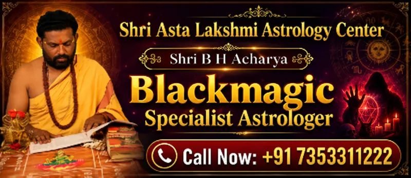 Black magic specialist astrologer in Bangalore, Shri B H Acharya